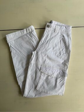 Garage White Cargo Pants